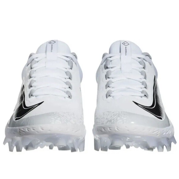 Nike Alpha Huarache Elite 4 Low MCS Baseball Molded Cleats FD6255-100 Size 10.5 - Picture 3 of 7